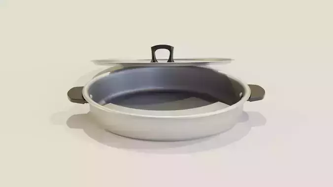 Baking Pan 3D model