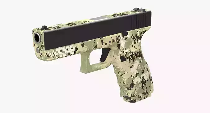 Glock 17 Camouflage Green
