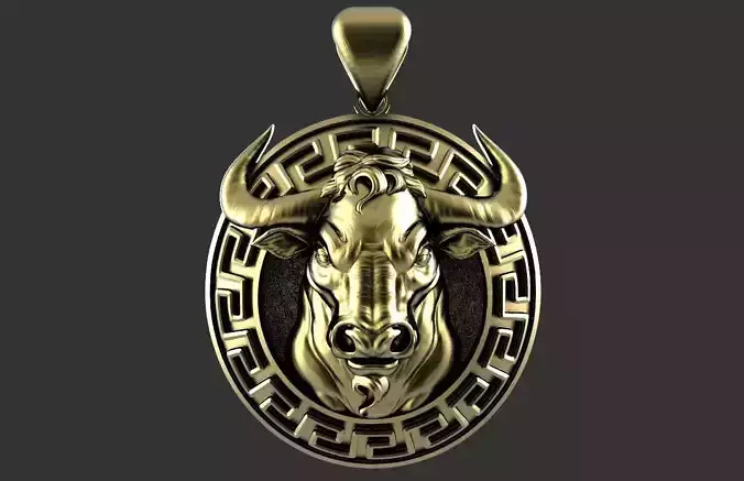 Bull pendant 