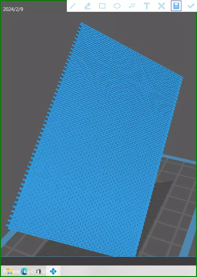Interlocking Lg Brick Wall Free 3D print model_0