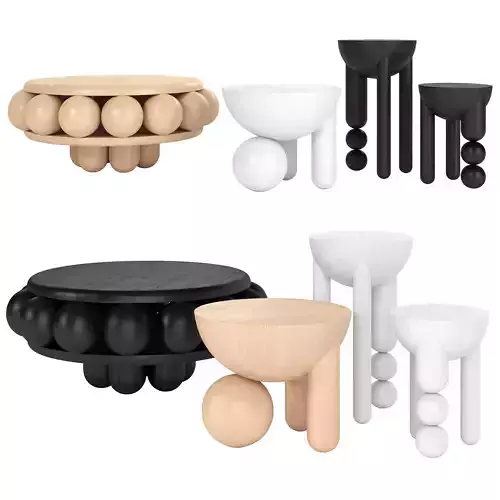 Bohinc studio tables Profiterole and Macaroon