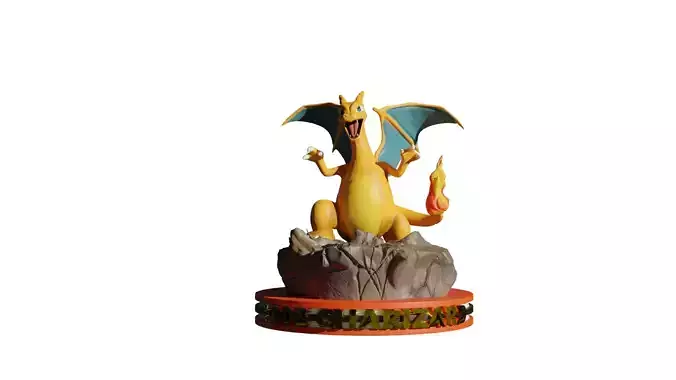 POKEMON 006 CHARIZARD 3D print model