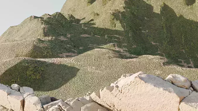 Natural beautiful mountain