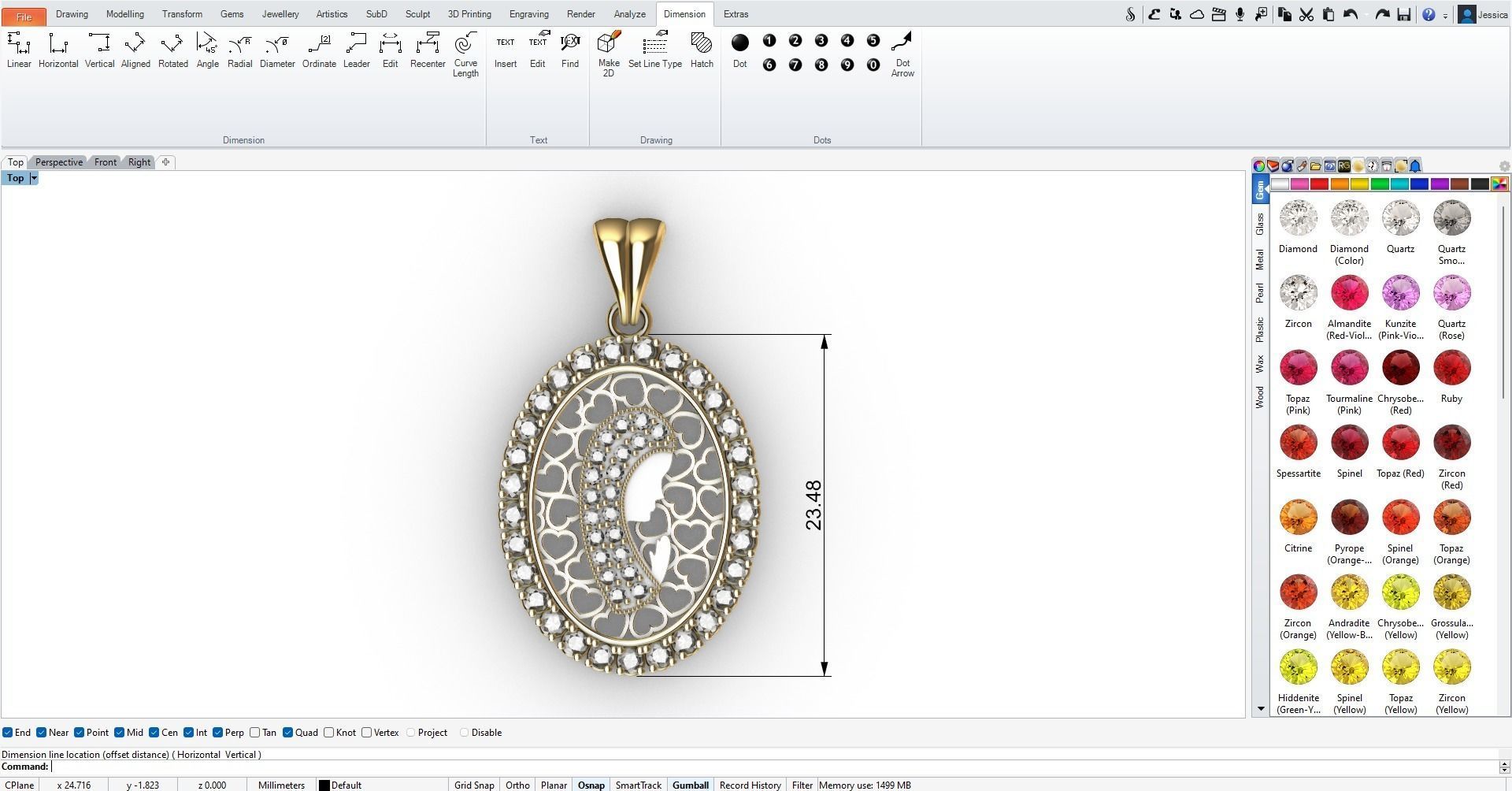 Virgen Maria 3D print model_4