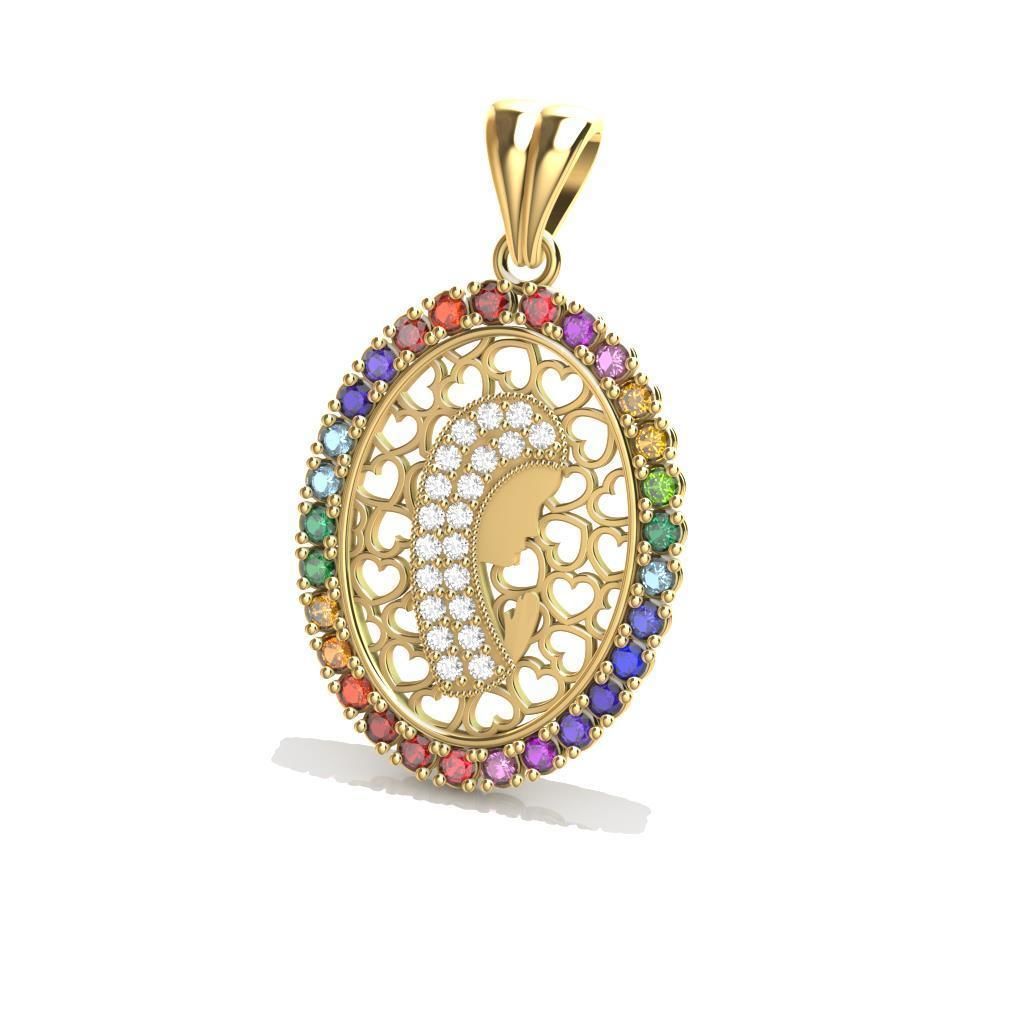 Virgen Maria 3D print model_1