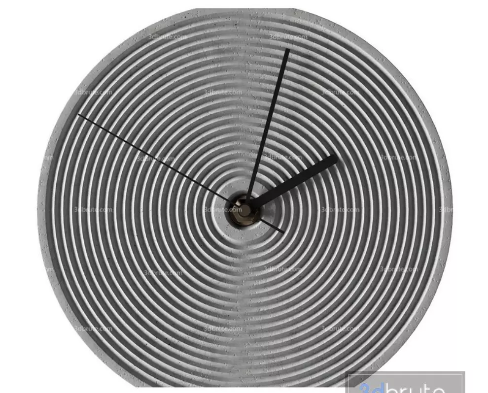 clock Free 3D print model
