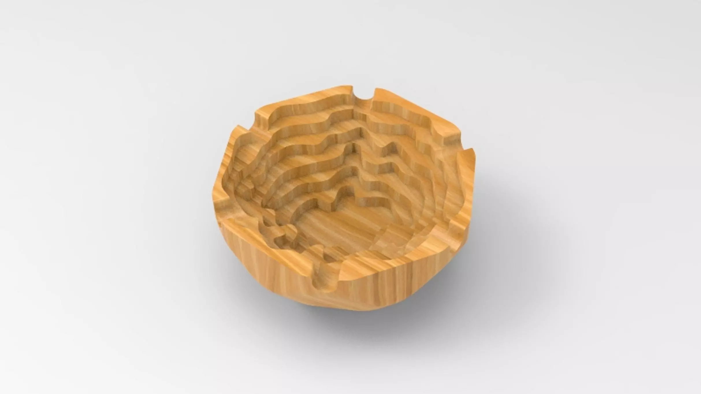 Ashtray Cigar Tray File Dxf Dwg Svg Eps Pdf Ai for CNC Router 3D print model_0