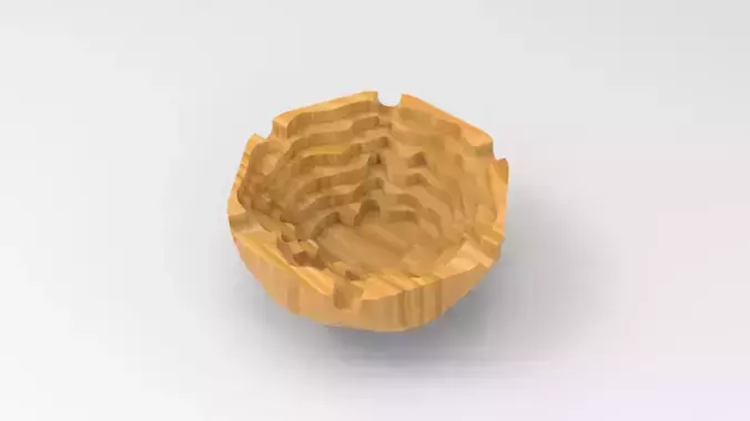 Ashtray Cigar Tray File Dxf Dwg Svg Eps Pdf Ai for CNC Router