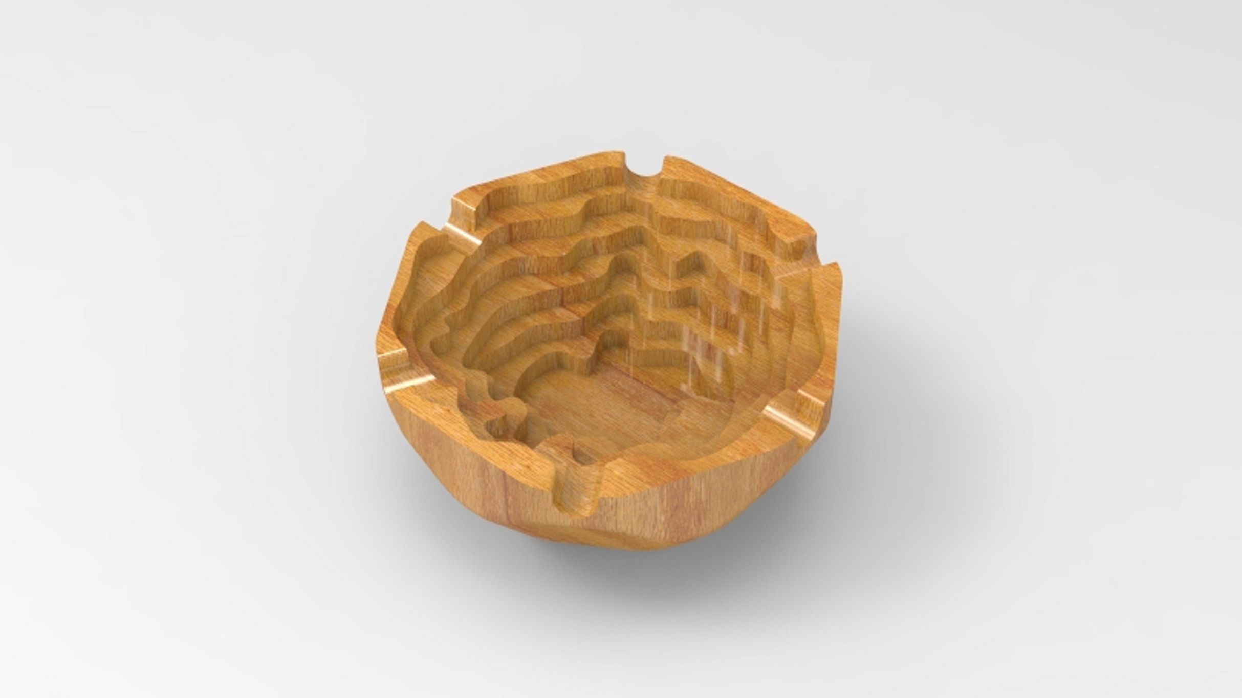 Ashtray Cigar Tray File Dxf Dwg Svg Eps Pdf Ai for CNC Router 3D print model_4