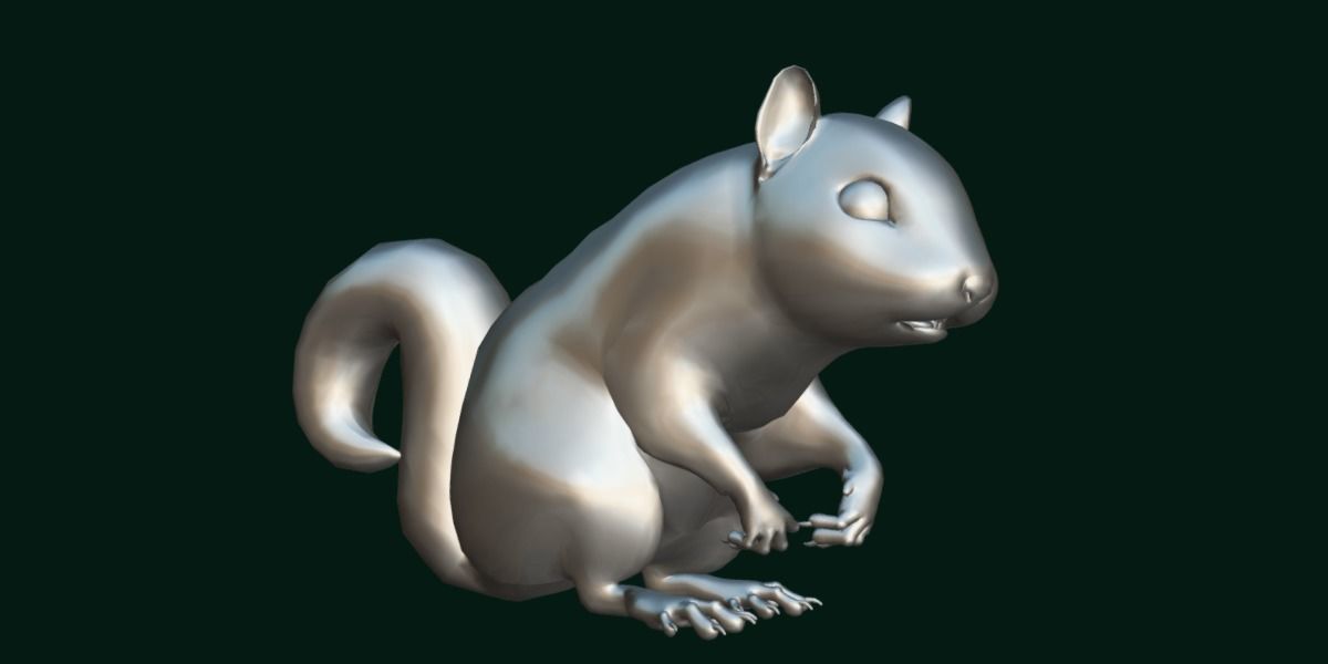 Eurasian Red Squirrel 3D model_17