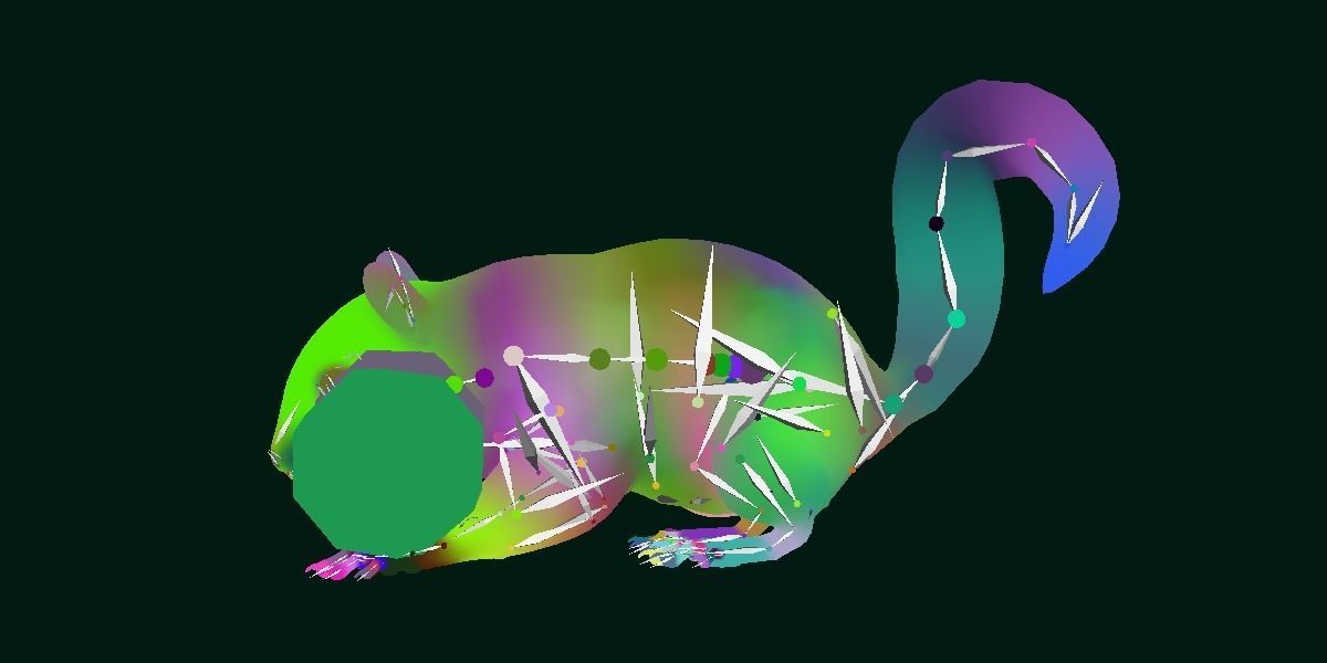 Eurasian Red Squirrel 3D model_11