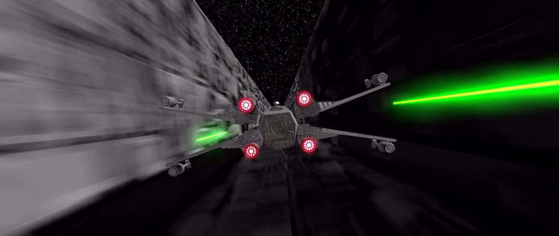 Star Wars Trench Run made in Blender 3D model_12