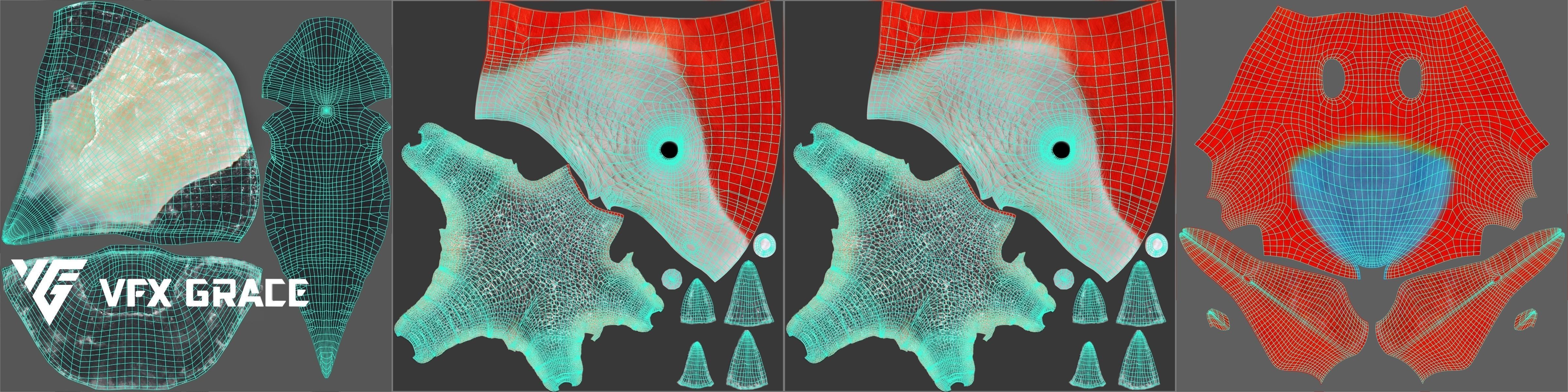 Ara Macao Animation - VFX Grace 3D model_24