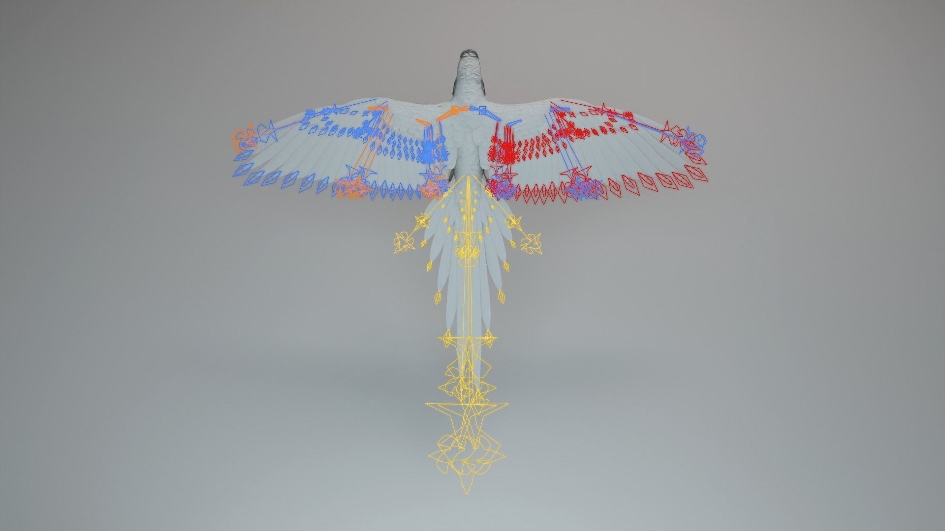 Ara Macao Animation - VFX Grace 3D model_17