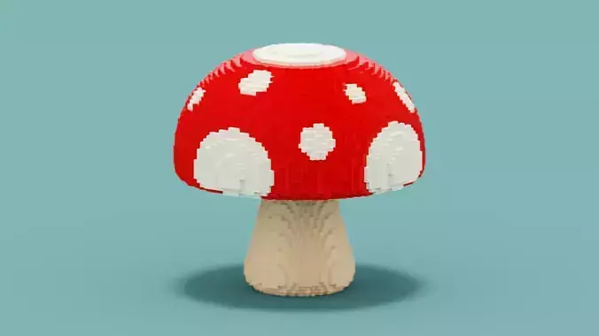 Voxel Mushroom