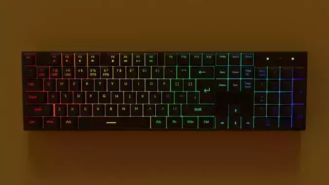 RGB Keyboard  3D model