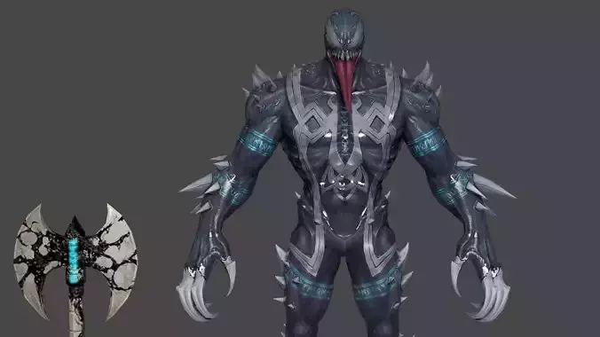 Venom  3D Model