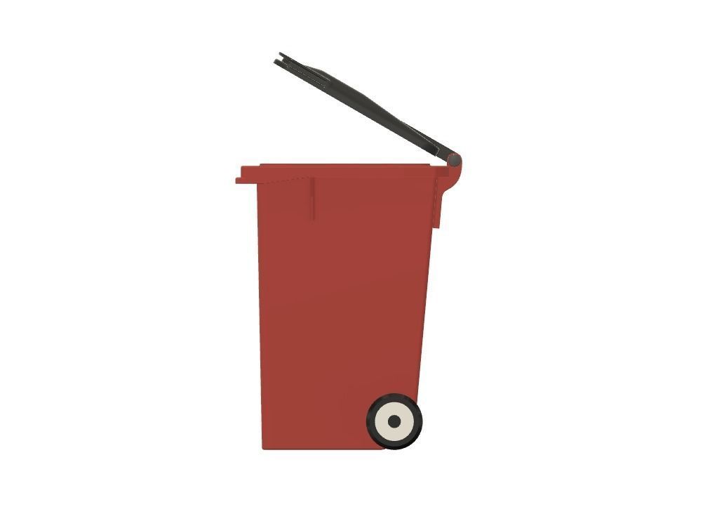 Model Railway Wheelie Bins 3D print model_11