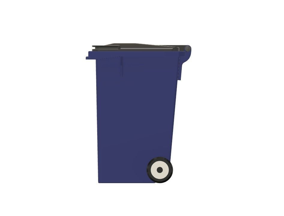 Model Railway Wheelie Bins 3D print model_8