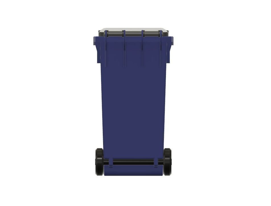 Model Railway Wheelie Bins 3D print model_9