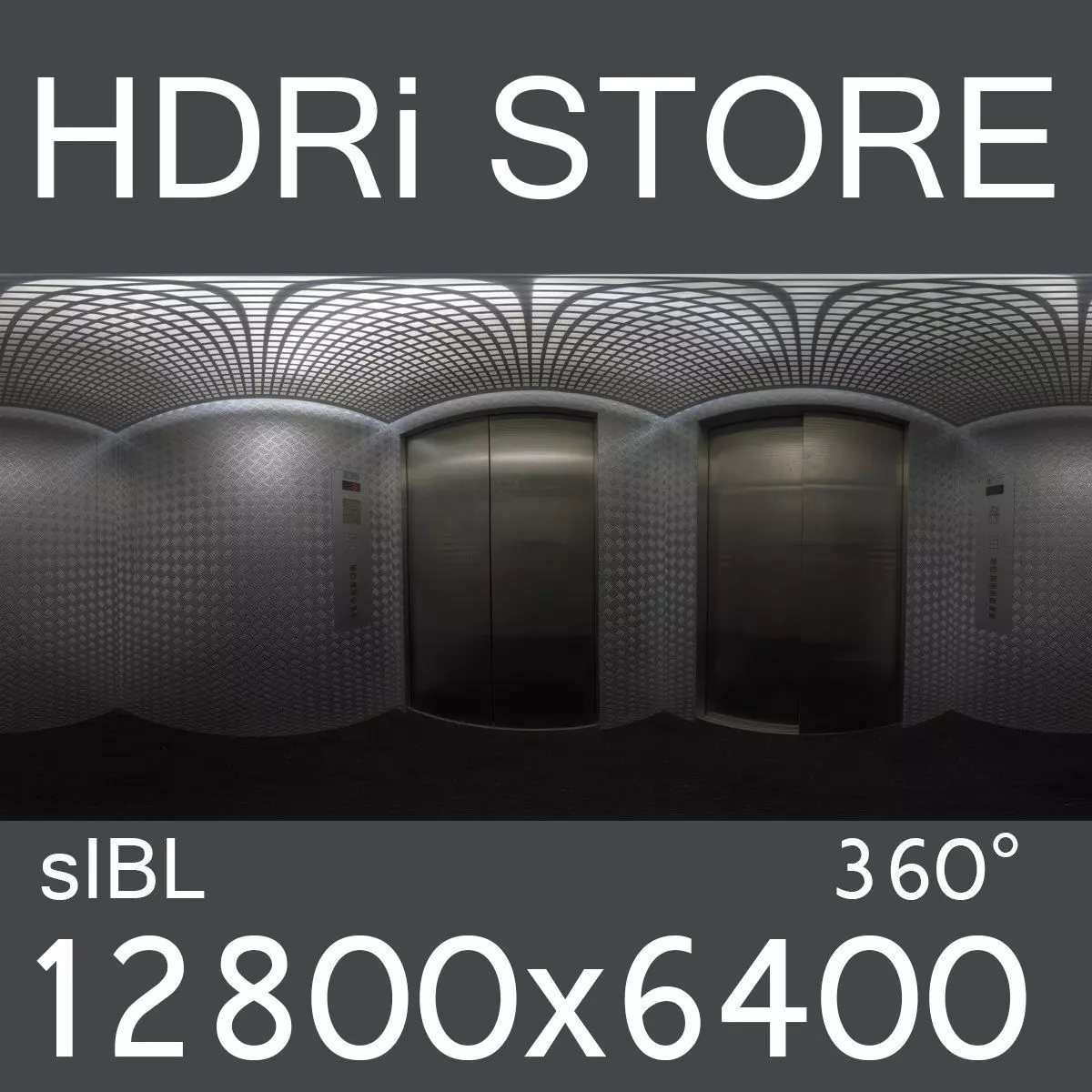 elevator HDRi 3D model_0