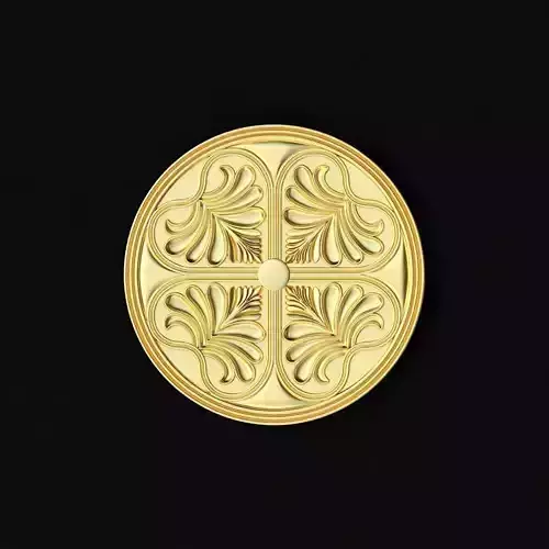 Central decor ornament for furniture