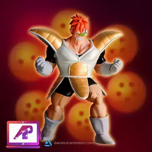 DBZ Recoome from Ginyu force 3D print model