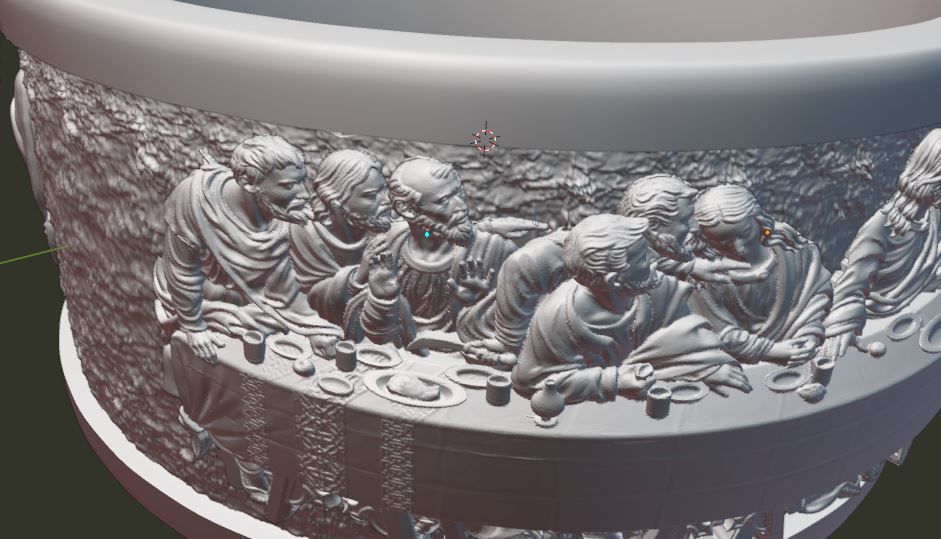 SUPPER LAST THEMED RING 3D print model_1