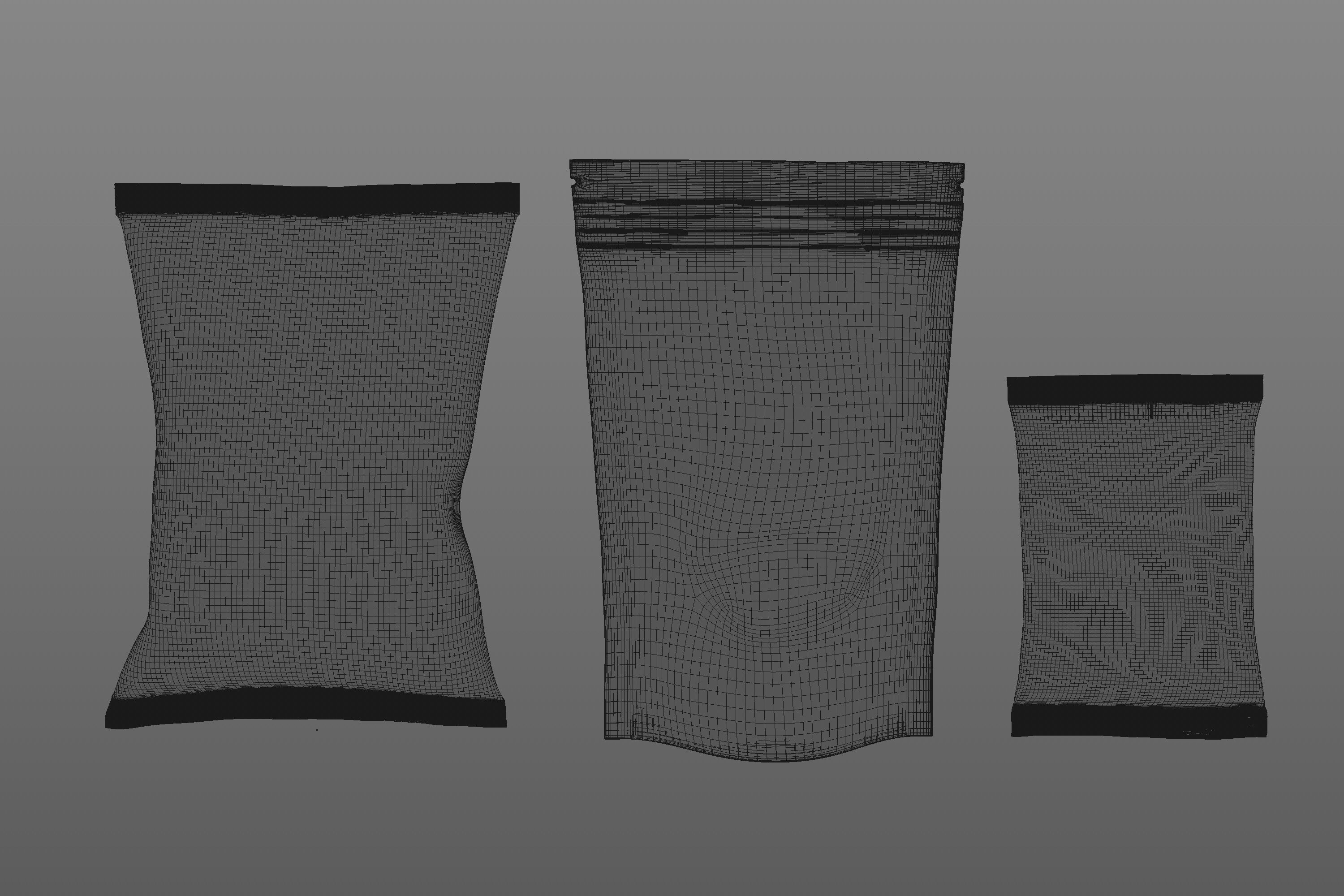 Snack Pack Collection 3D model_6