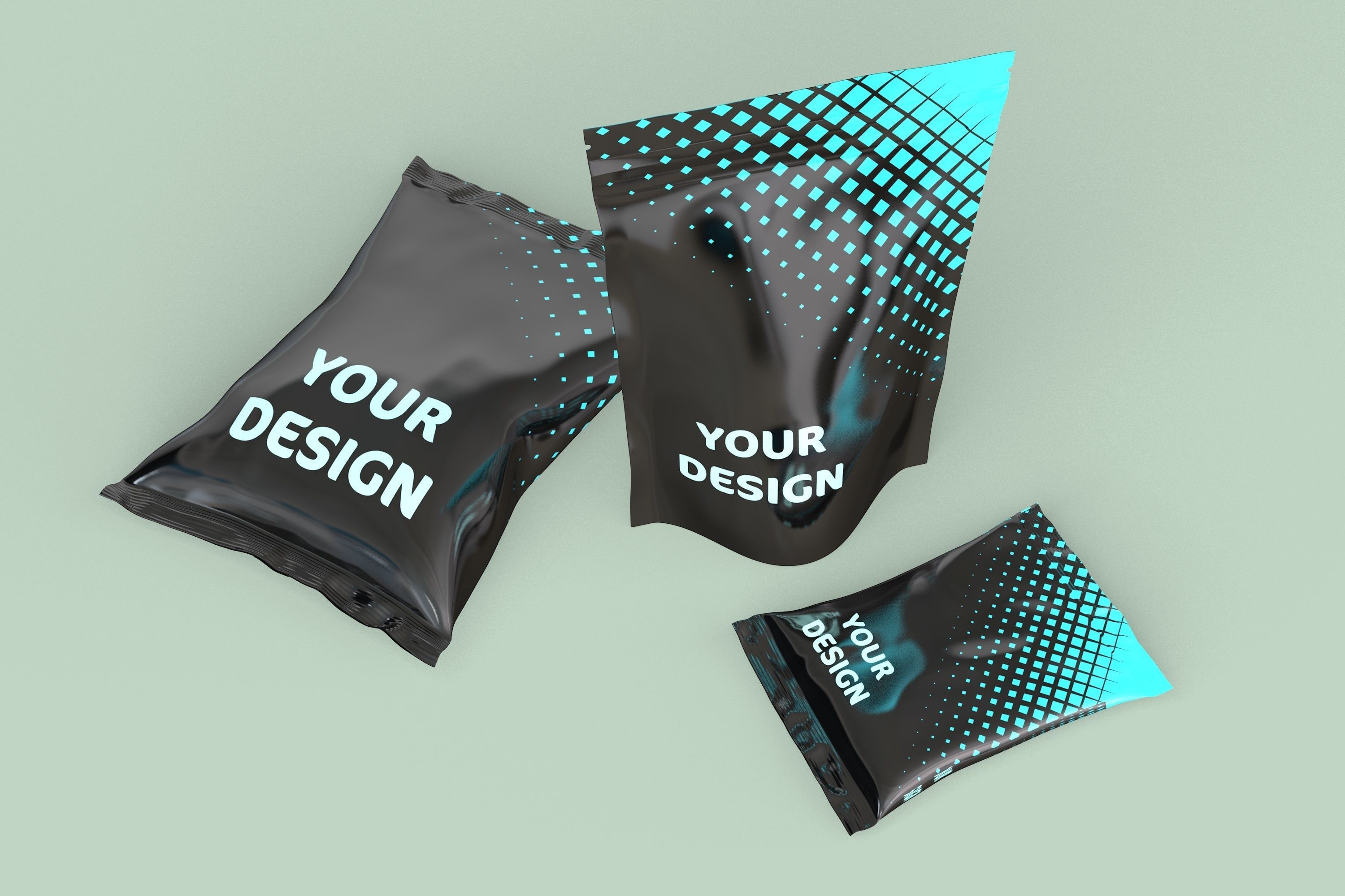 Snack Pack Collection 3D model_4