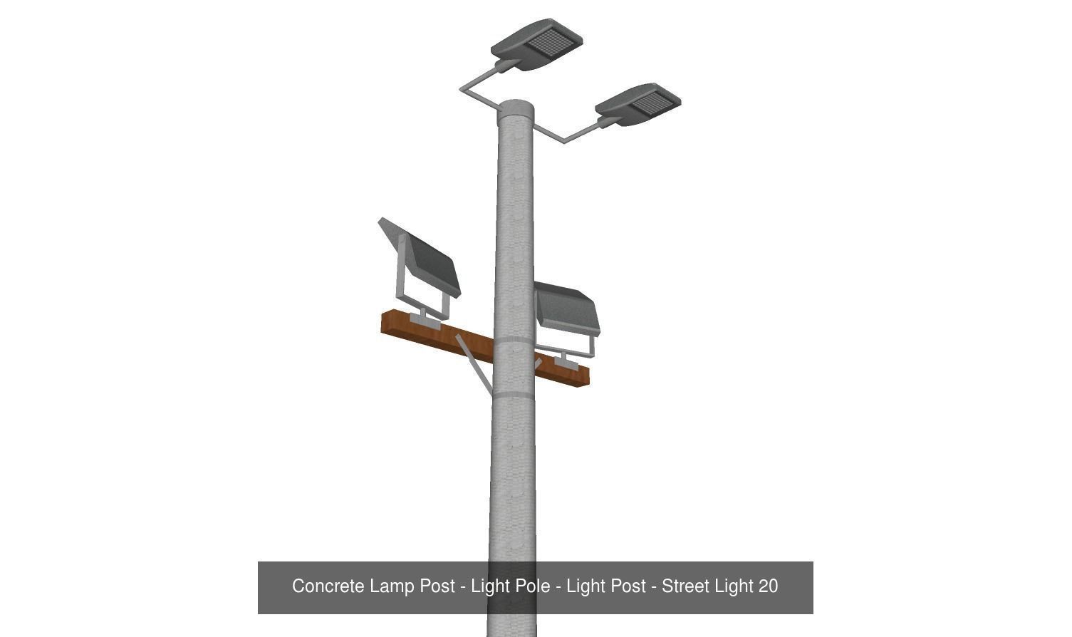 Concrete Lamp Post Collection _29