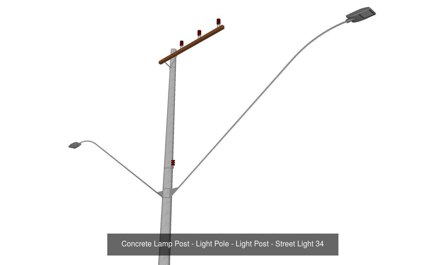 Concrete Lamp Post Collection _43