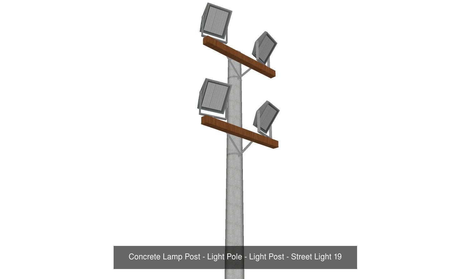 Concrete Lamp Post Collection _28