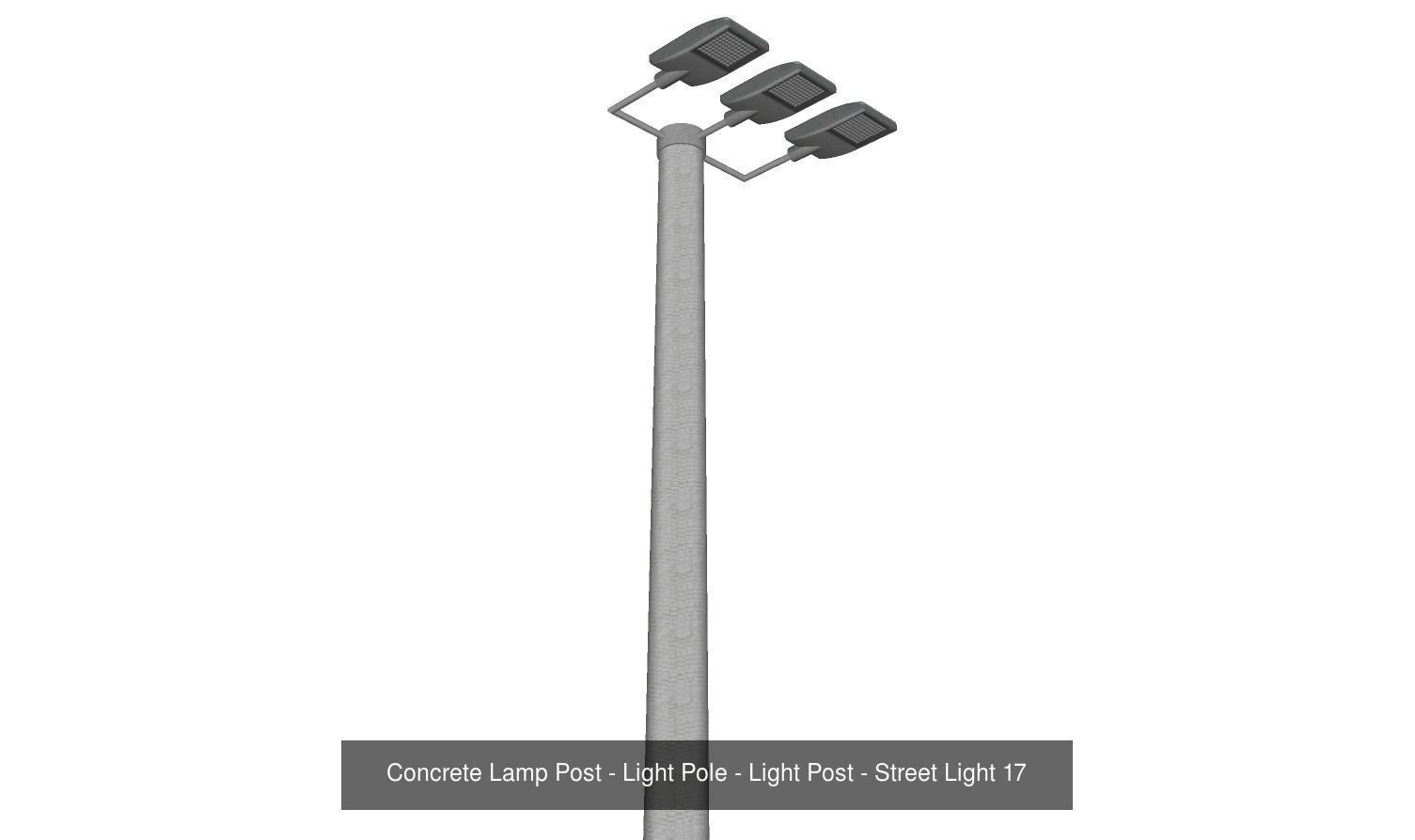 Concrete Lamp Post Collection _26