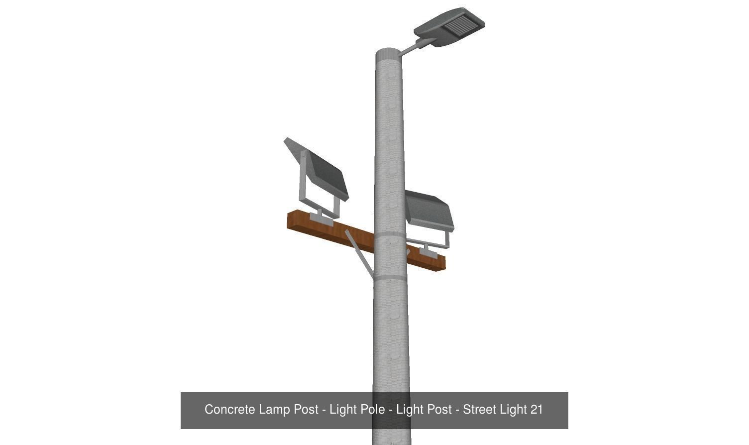 Concrete Lamp Post Collection _30