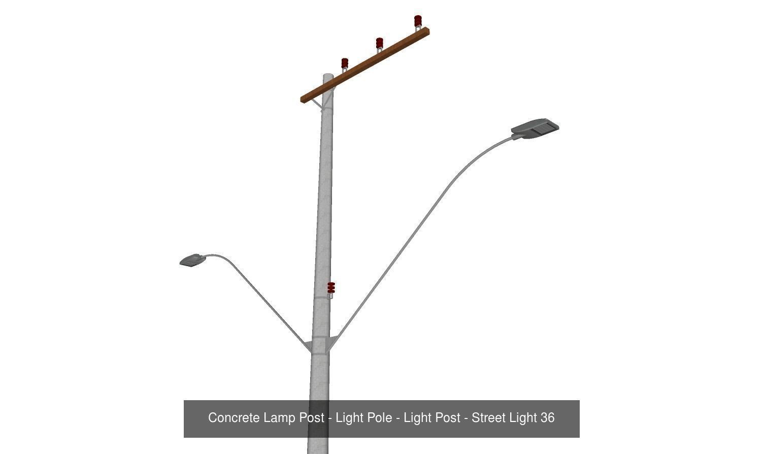 Concrete Lamp Post Collection _45