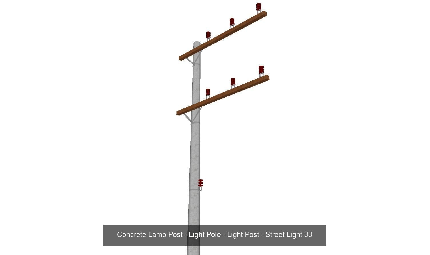 Concrete Lamp Post Collection _42