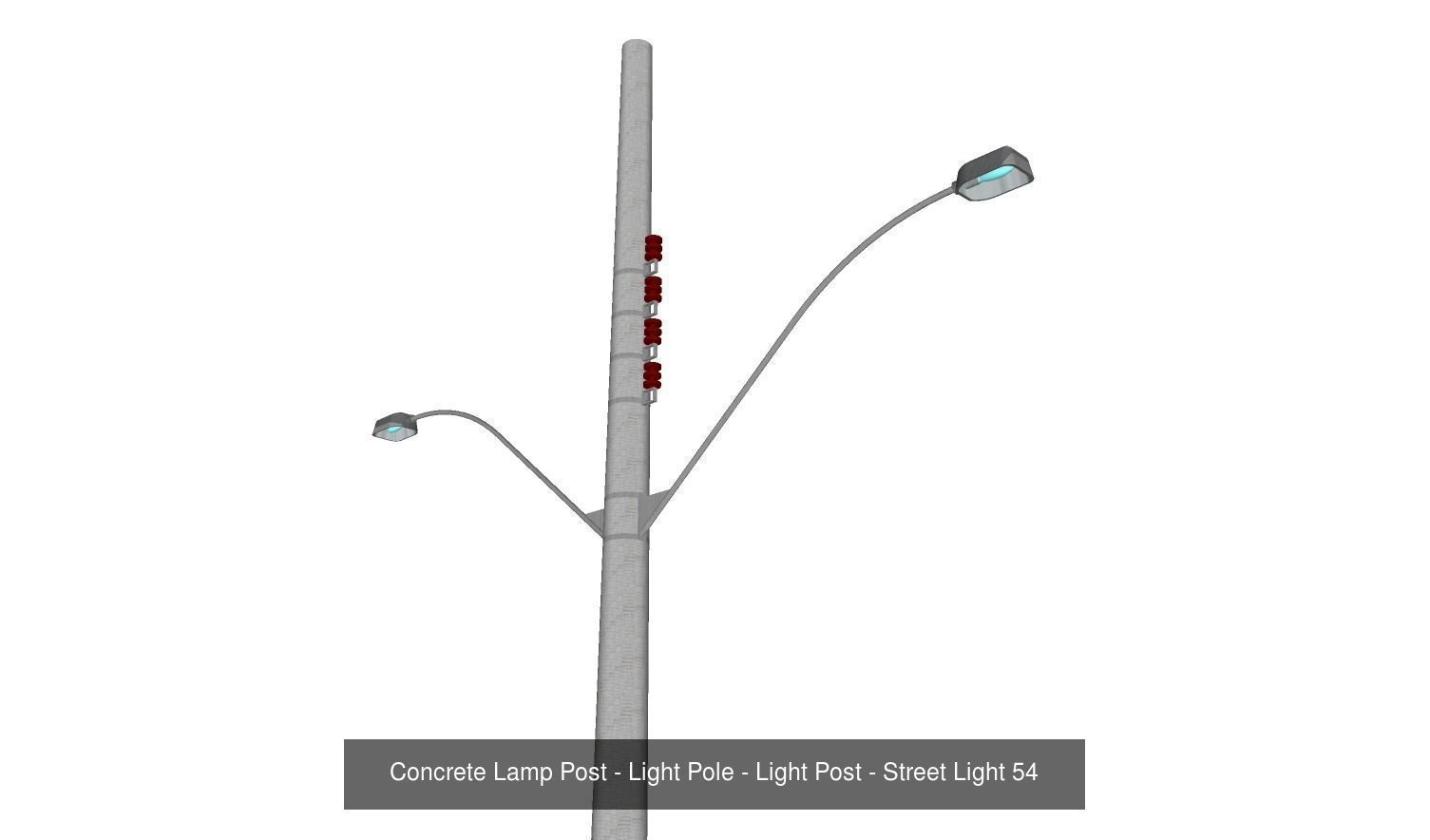 Concrete Lamp Post Collection _63