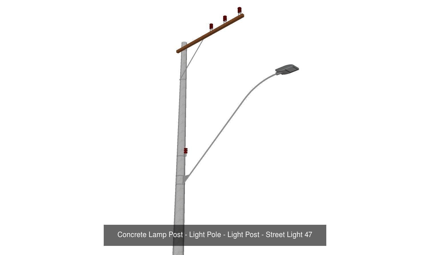 Concrete Lamp Post Collection _56