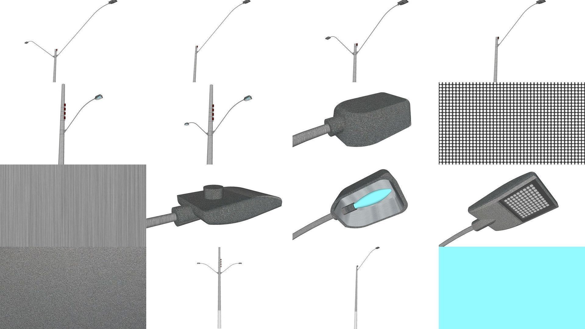 Concrete Lamp Post Collection _8