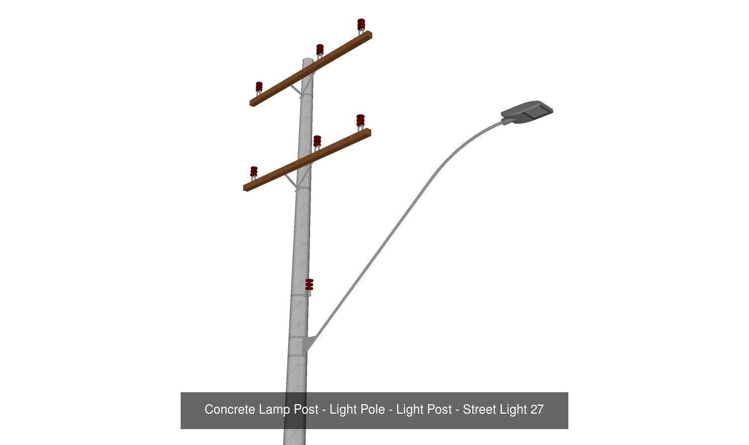 Concrete Lamp Post Collection _36