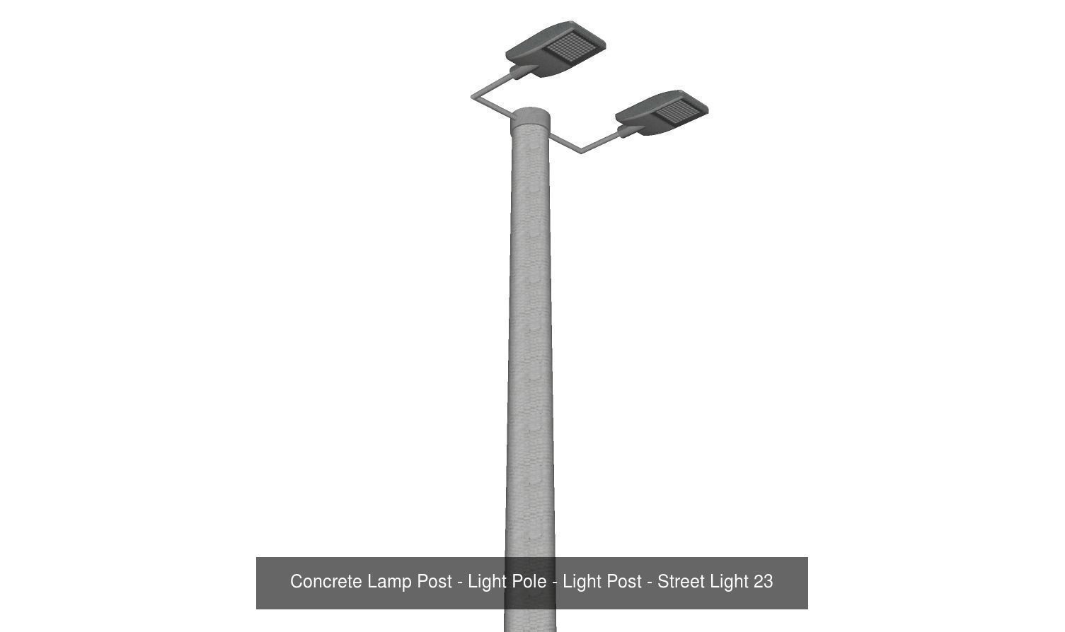 Concrete Lamp Post Collection _32