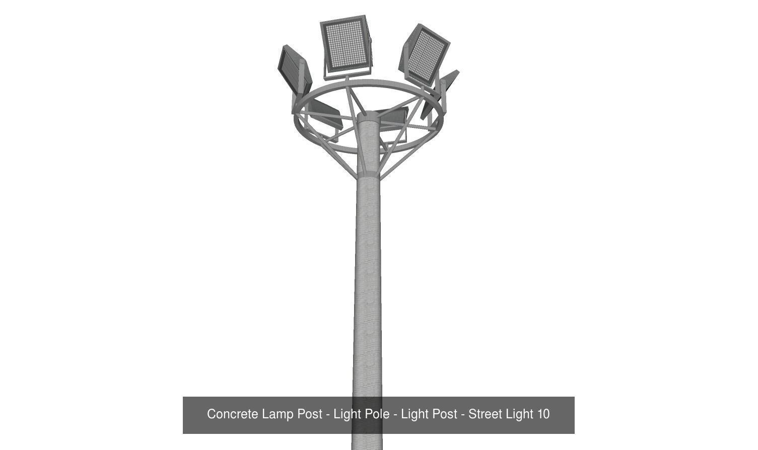 Concrete Lamp Post Collection _19