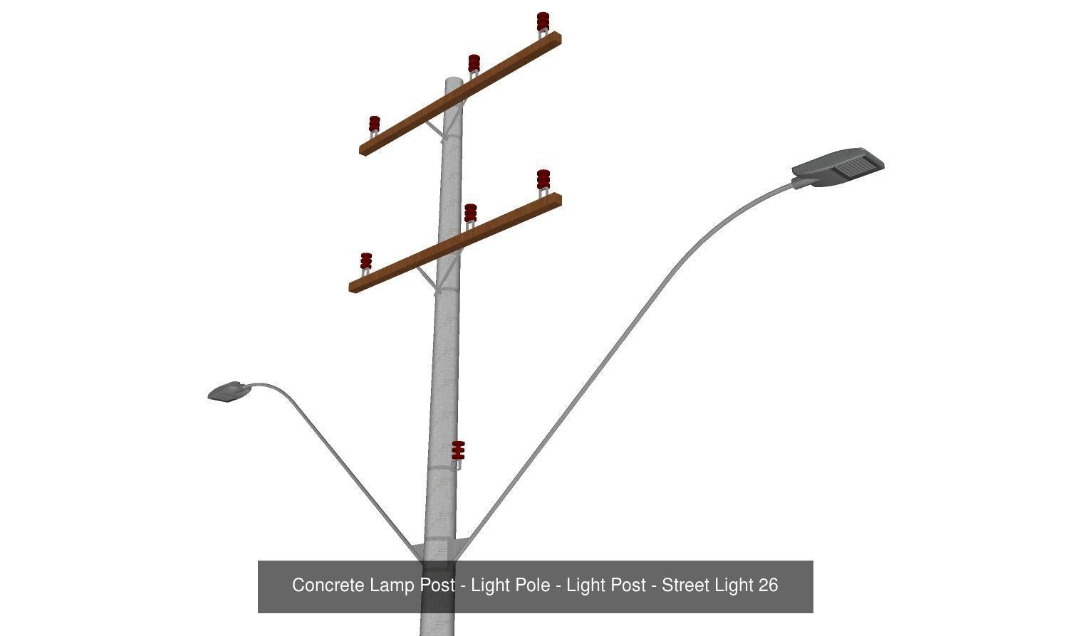 Concrete Lamp Post Collection _35