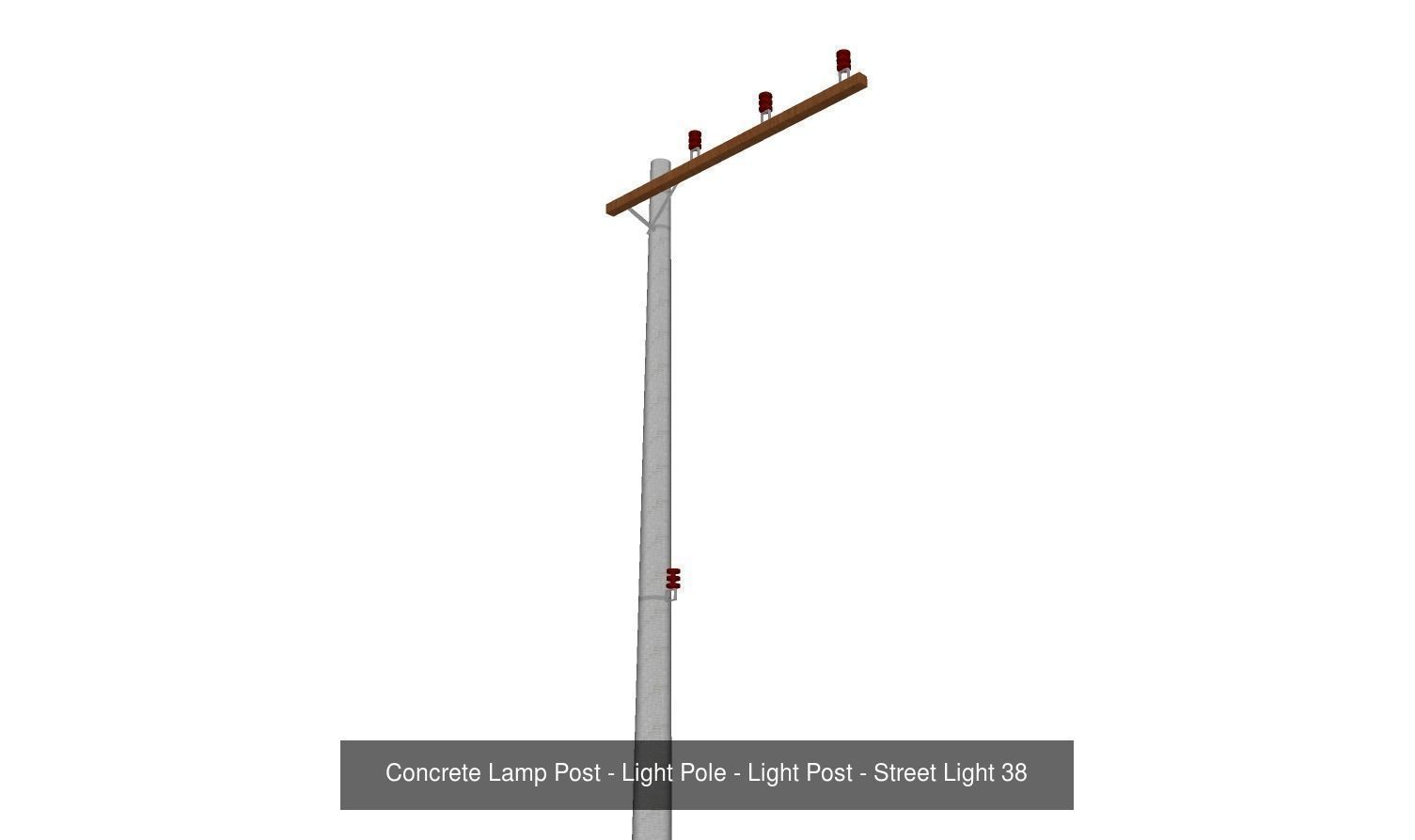 Concrete Lamp Post Collection _47