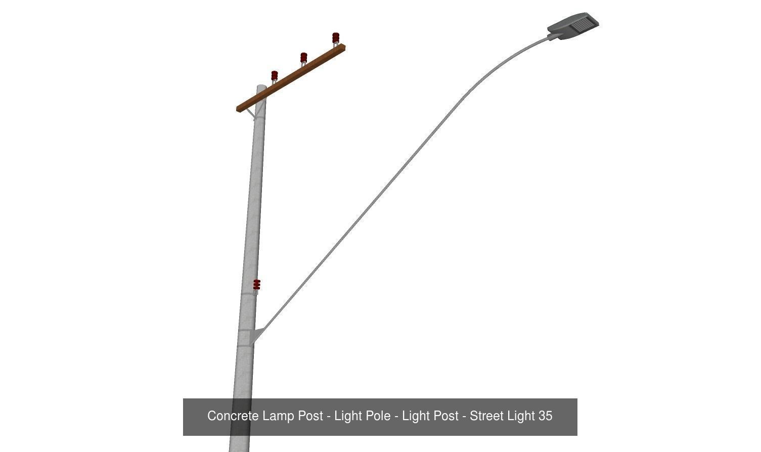 Concrete Lamp Post Collection _44