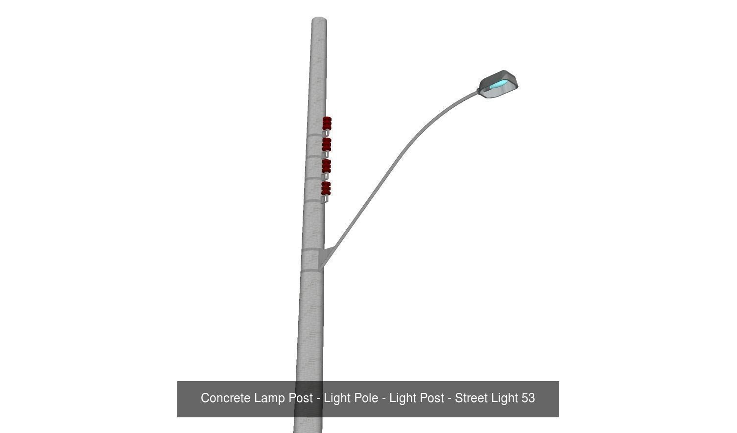 Concrete Lamp Post Collection _62