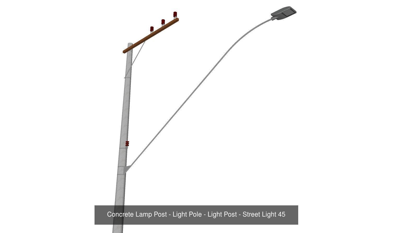 Concrete Lamp Post Collection _54