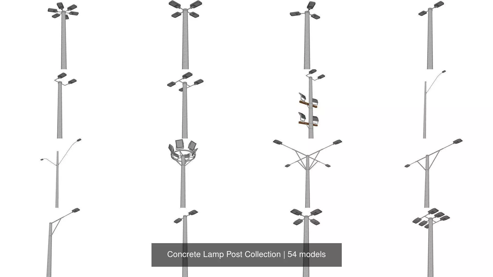 Concrete Lamp Post Collection _0