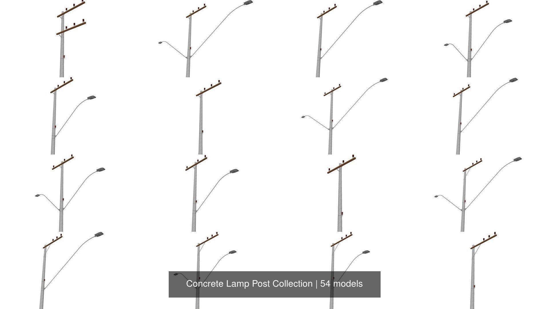 Concrete Lamp Post Collection _7